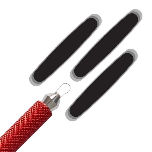 Ensemble de 5 outils libellule variés, comprenant 2 lames à sculpter