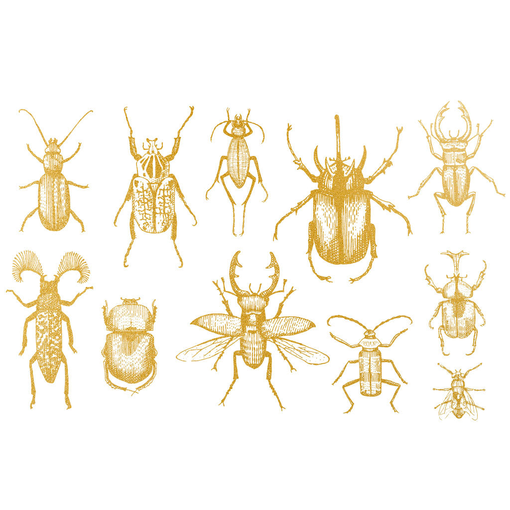 Bugs Gold Overglaze Decal