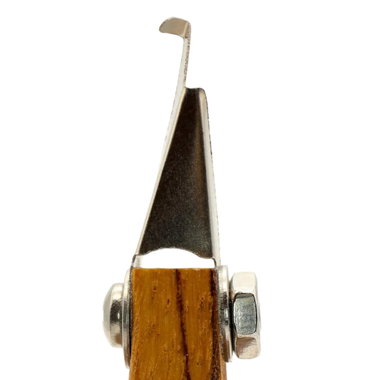 K6R Hook Tip Clay Carver (Right Handed) - Great White North Pottery Supplies