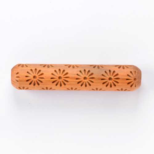 BHR-123 Big Hand Roller – Geometric Daisies