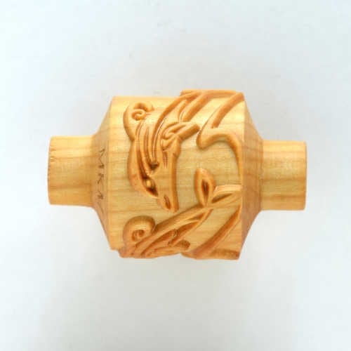 RM-029 Medium Handle Roller – Cavorting Dolphins