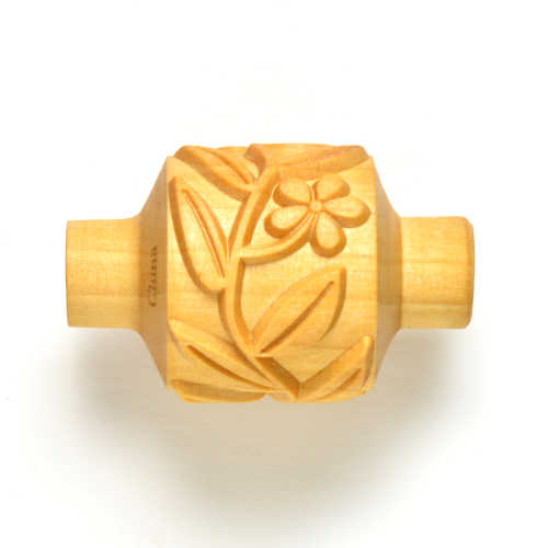 RM-046 Medium Handle Roller – Flowers & Leaves