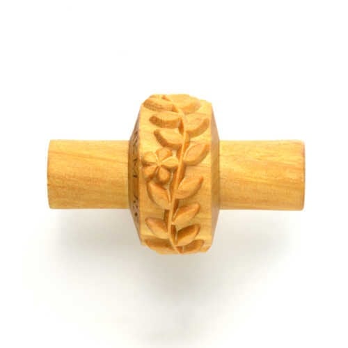 RS-032 Small Handle Roller – Flowers and Vines