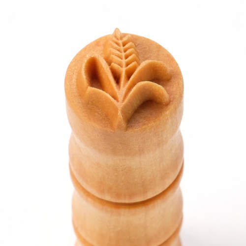 Scs-201 Small Round Stamp – Wheat