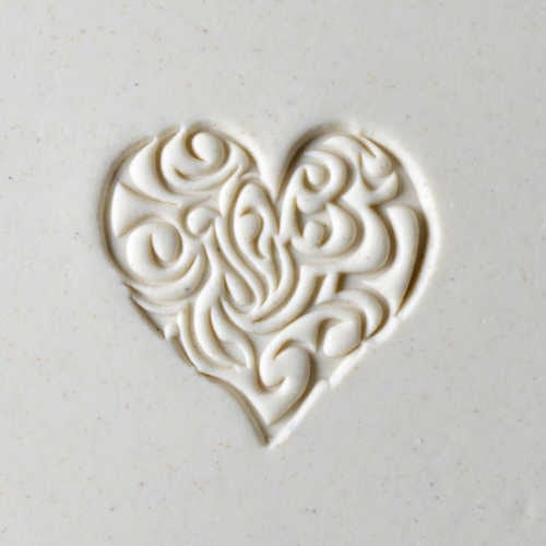 Scl-001 Large Round Stamp – Complicated Heart