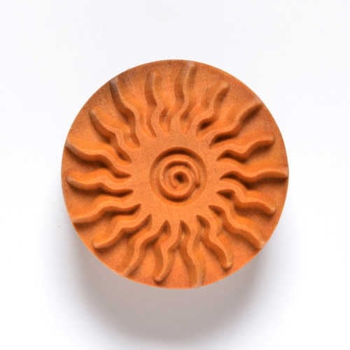 Scl-004 Large Round Stamp – Spiral Sun