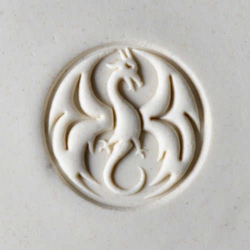 Scl-020 Large Round Stamp – Dragon 2