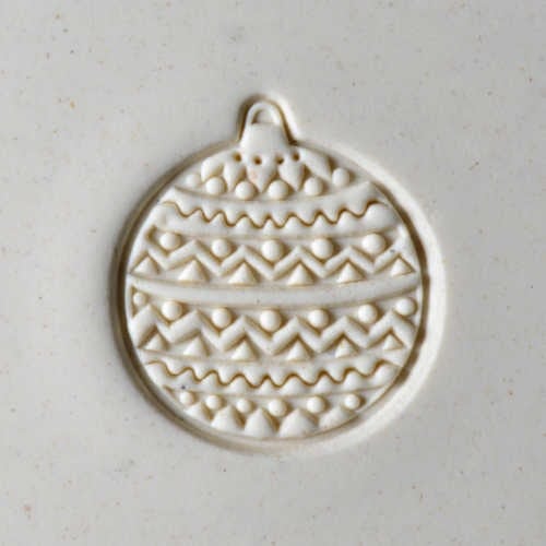 Scl-030 Large Round Stamp – Ornament