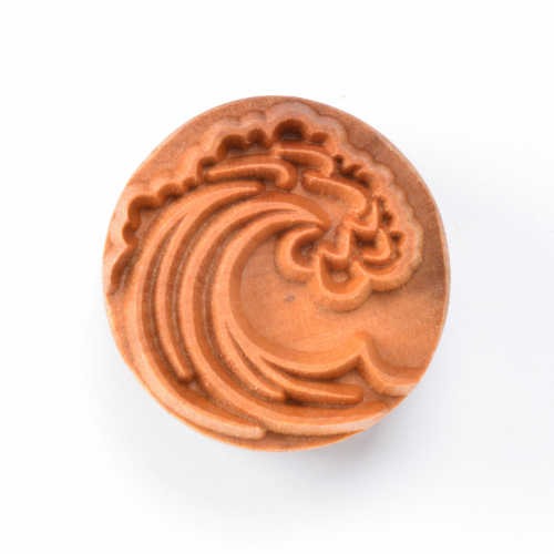 Scl-042 Large Round Stamp – Big Wave