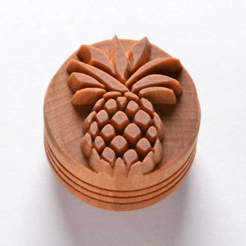Scl-084 Large Round Stamp – Pineapple 2