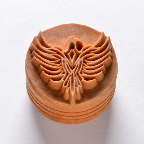 Scl-085 Large Round Stamp – Phoenix