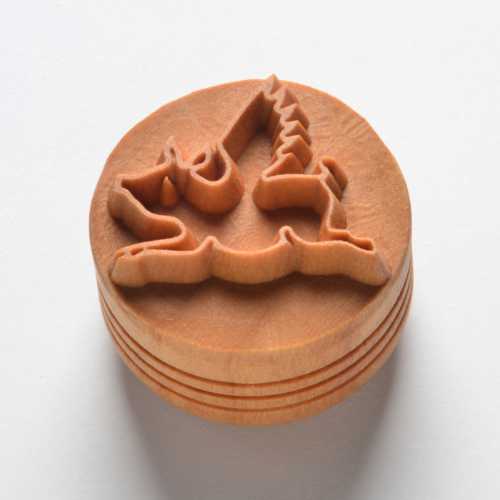Scl-117 Large Round Stamp – When Pigs Fly