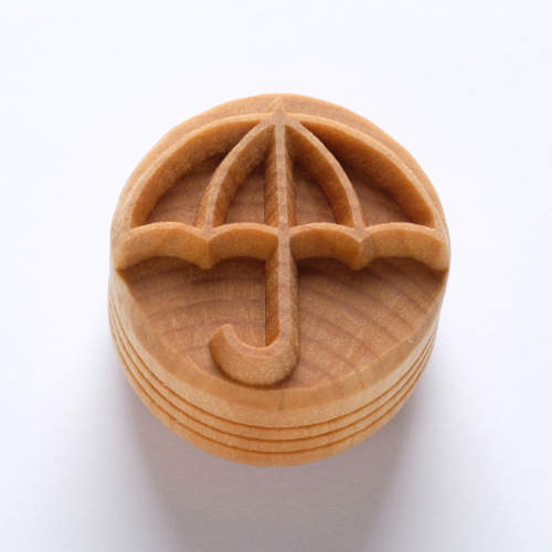 Scl-143 Large Round Stamp – Umbrella