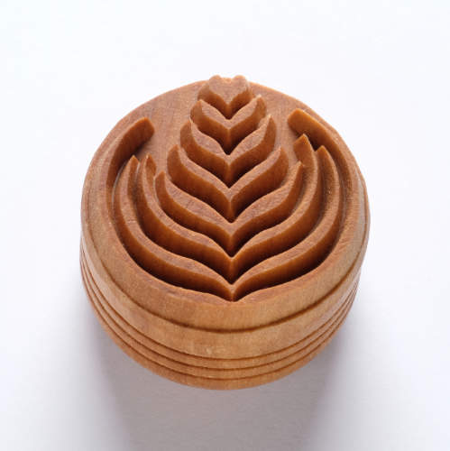 Scl-148 Large Round Stamp – Latte Art