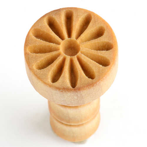 Scm-003 Medium Round Stamp – Flower #1