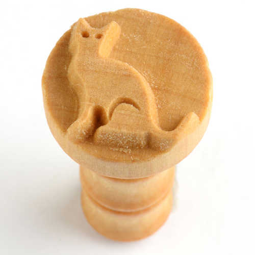 Scm-029 Medium Round Stamp – Cat