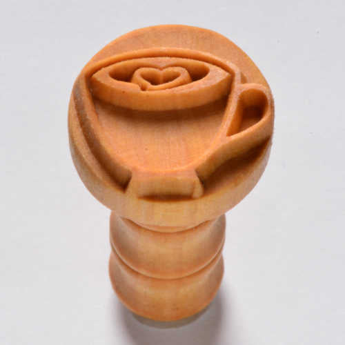 Scm-214 Medium Round Stamp – Latte Love