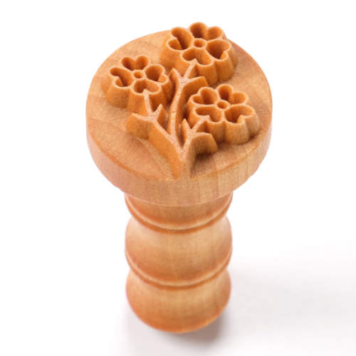 Scm-269 Medium Round Stamp – Bouquet of Flowers