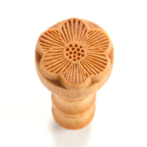 Scm-294 Medium Round Stamp – Flower Design