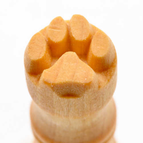 Scs-001 Small Round Stamp – Dog Paw