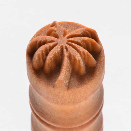 Scs-174 Small Round Stamp – Palm Tree