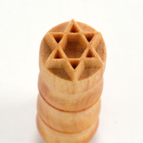 Scs-214 Small Round Stamp – Star of David