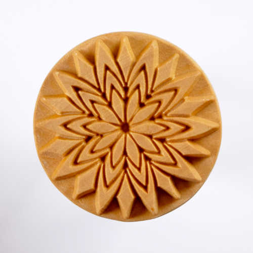 Scxl-001 Extra Large Round Stamp – Fancy Lotus