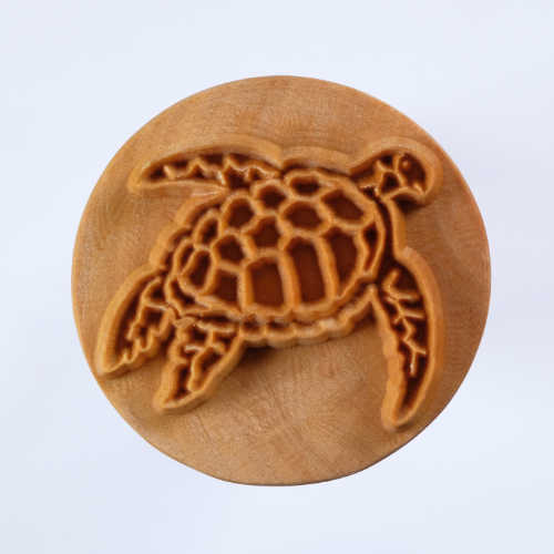 Scxl-005 Extra Large Round Stamp – Sea Turtle 1
