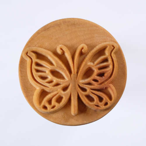 Scxl-016 Extra Large Round Stamp – Butterfly
