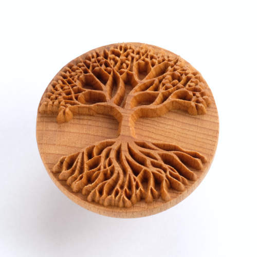 Scxl-057 Extra Large Round Stamp – Rooted