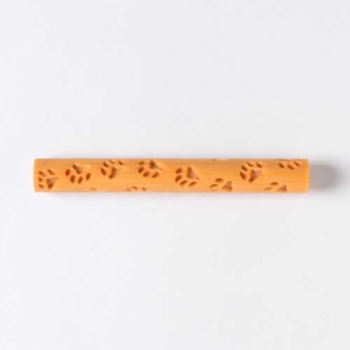 Paw Prints Twig Texture Roller