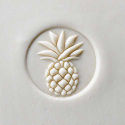 Scl-083 Large Round Stamp – Pineapple
