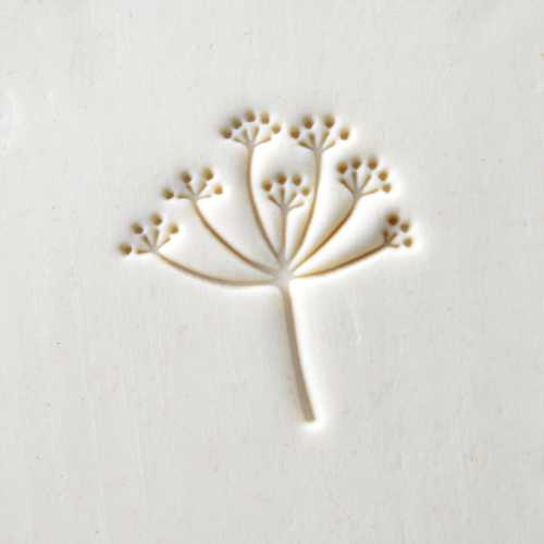 Scl-089 Large Round Stamp – Butterfly Milkweed