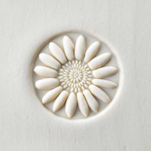 Scl-108 Large Round Stamp – Sunflower