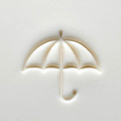 Scl-143 Large Round Stamp – Umbrella