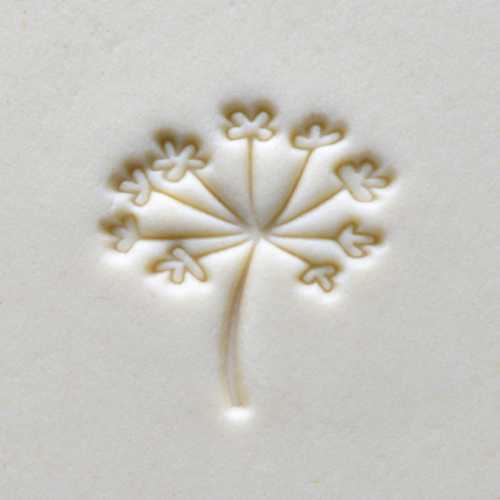Scm-246 Medium Round Stamp – Common Milkweed