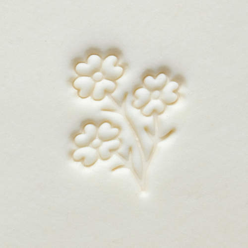 Scm-269 Medium Round Stamp – Bouquet of Flowers