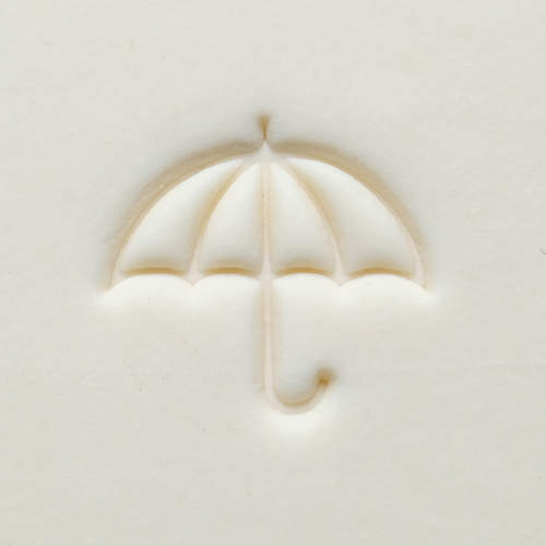 Scm-281 Medium Round Stamp – Umbrella