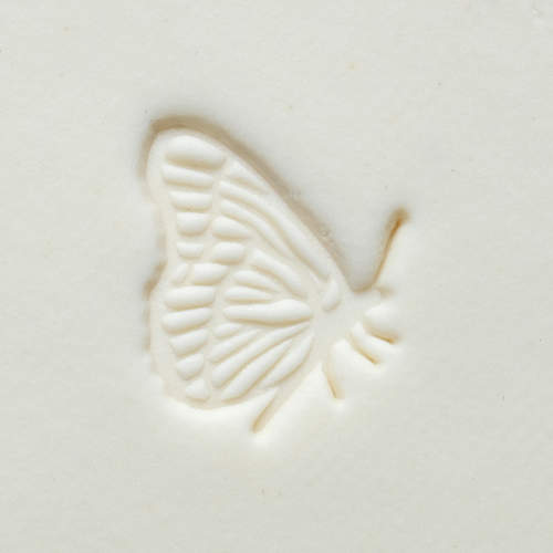 Scm-284 Medium Round Stamp – Resting Butterfly