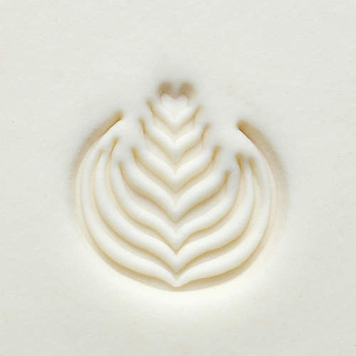 Scm-286 Medium Round Stamp – Latte Art