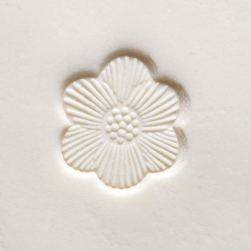 Scm-294 Medium Round Stamp – Flower Design