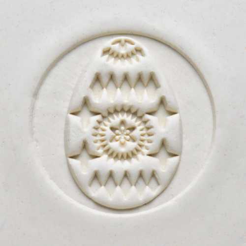 Scxl-038 Extra Large Round Stamp – Easter Egg
