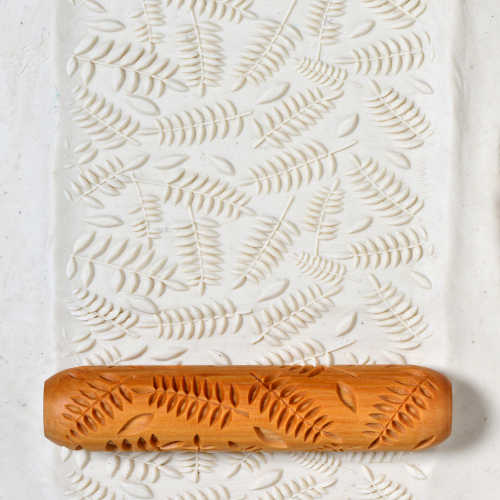 BHR-004 Big Hand Roller – Fern Leaves