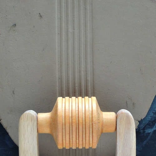 RM-102 Medium Handle Roller – 6 Wide Parallel Grooves