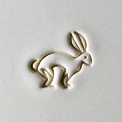 Scl-041 Large Round Stamp – Rabbit