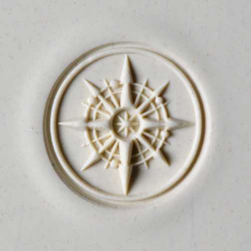 Scl-064 Large Round Stamp – Compass