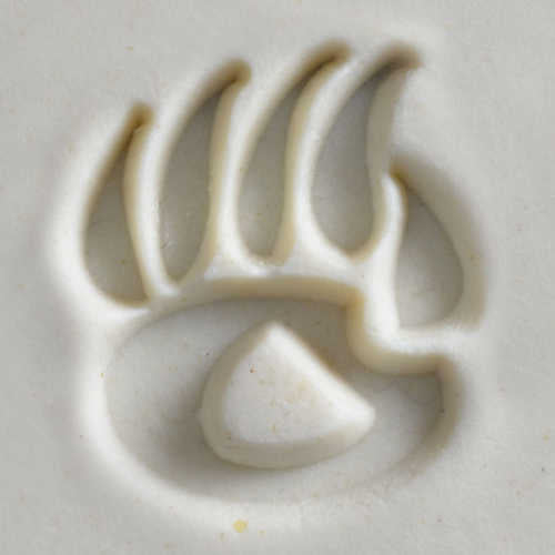Scm-162 Medium Round Stamp – Bear Paw