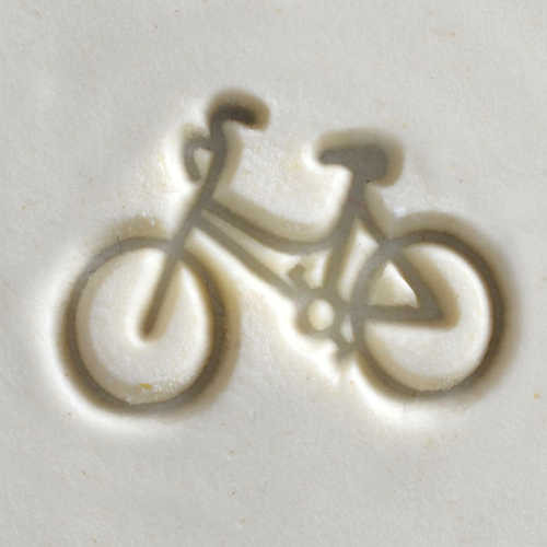 Scm-179 Medium Round Stamp – Bicycle