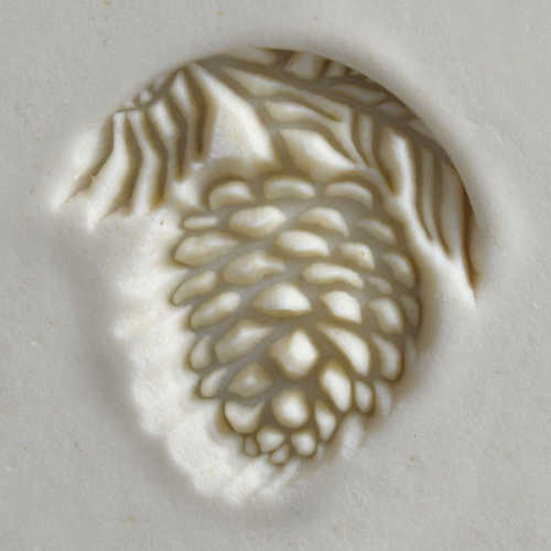 Scm-180 Medium Round Stamp – Pine Cone