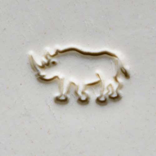 Scm-203 Medium Round Stamp – Rhino